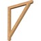 Ekena Millwork Traditional Craftsman Smooth Bracket, Western Red Cedar, 3 1/2"W x 44"D x 48"H BKT04X44X48TRA04SWR - alternate 1